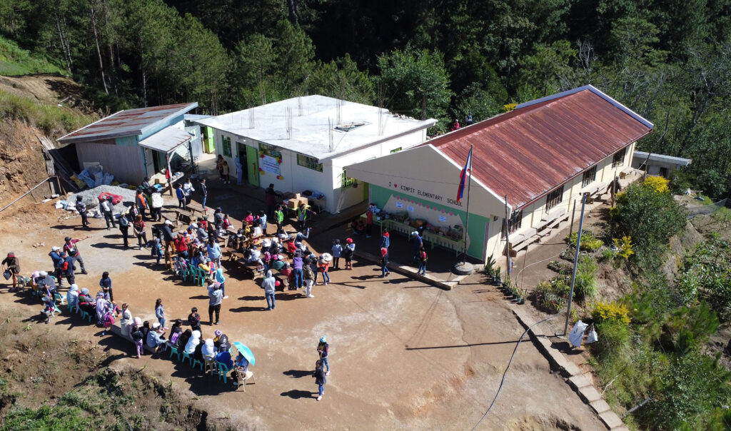 CGFI helps villagers build school for Buguias pupils